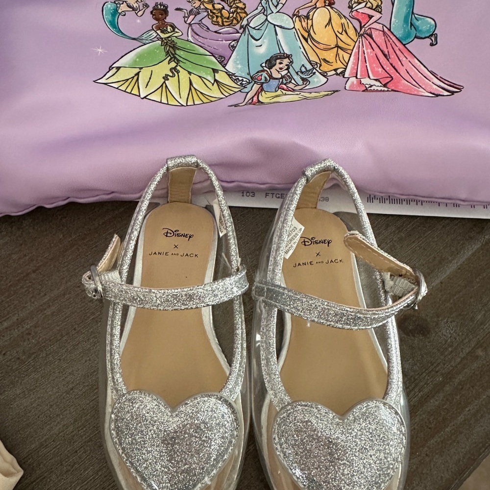 Janie and Jack Cinderella Glass Slippers 🥿